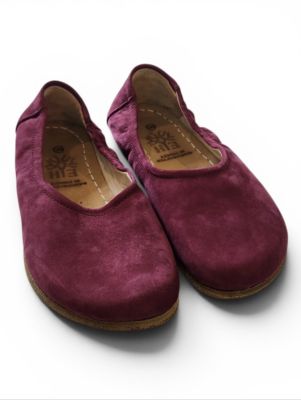Earthing Harmony 7.5 38U grounding shoes ComfortSuede Women’s Burgundy Flats